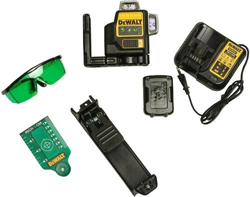 Dewalt dce089d1g laser a croce autolivellante 10,8v - laser verde - dce089d1g-qw