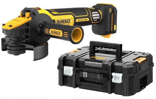 Dewalt dcg409vsnt-xj | Ventaja de flexvolt xr de 18v | 125 mm | amoladora angular inalámbrica | sin batería ni cargador | en caso tstak dcg409vsnt-xj