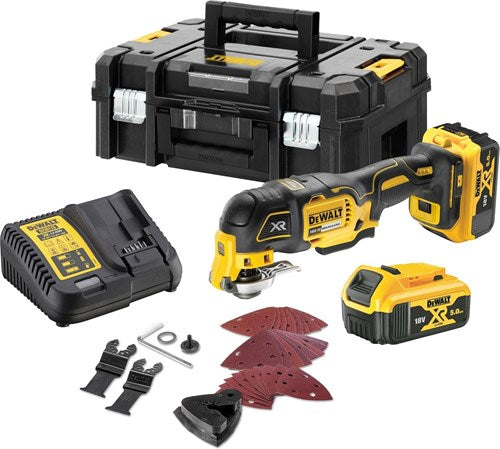Dewalt dcs356p2 | multiherramienta oscilante | 18v | 5.0ah | li-ion en tstak