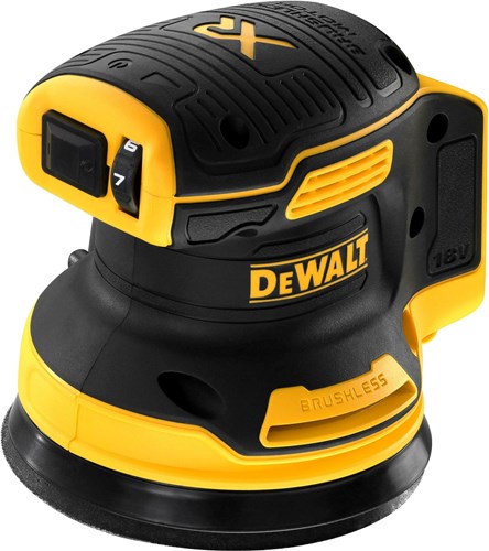 Lijadora excéntrica a batería Dewalt DCW210NT 18V XR cuerpo suelto en estaca en T - DCW210NT-XJ