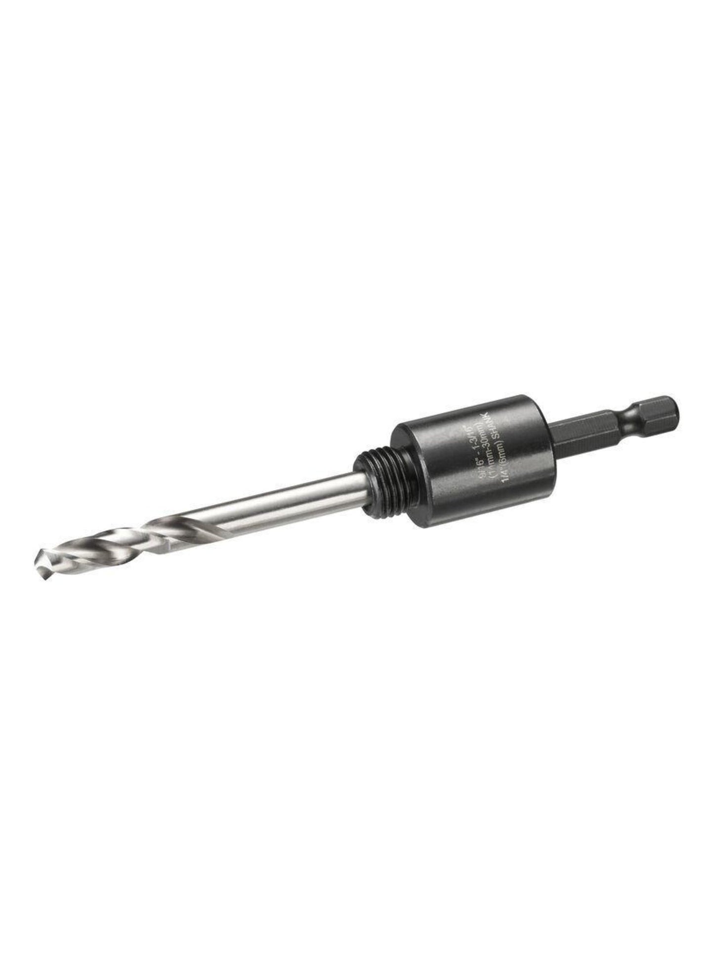 Adattatore accessori Dewalt per seghe a tazza | ø14mm-30mm | con punta da centro da 6,35 mm - dt90365-qz