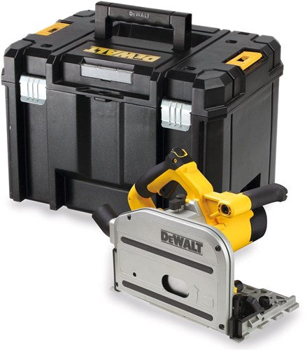 Sierra de inmersión Dewalt dws520kt | 1300w 165mm + dws5022 carril guía 1500mm - dws520kt-qs