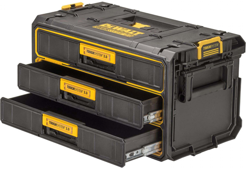 Maleta Dewalt Toughsystem 2.0 con 3 cajones - dwst08330-1