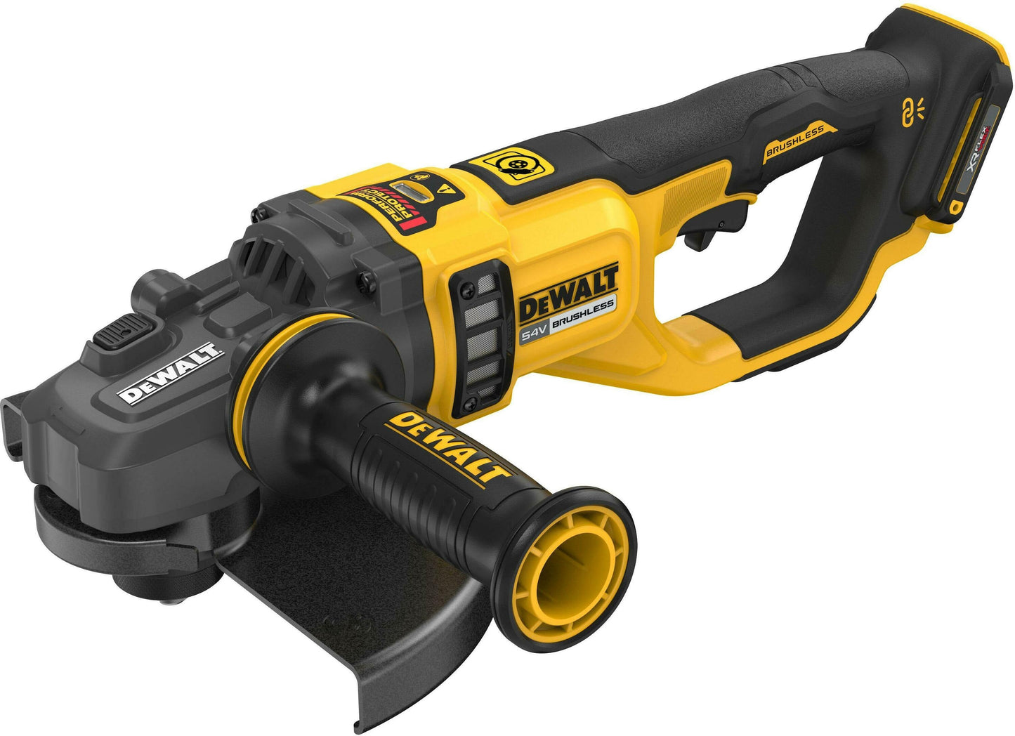Smerigliatrice angolare a batteria Dewalt dcg460n-xj | xr flexvolt 54v | 230 mm | corpo | senza caricabatteria - dcg460n-xj