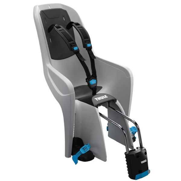 Asiento infantil Thule detrás de viajar a lo largo de lite para confirmación de marco gris claro