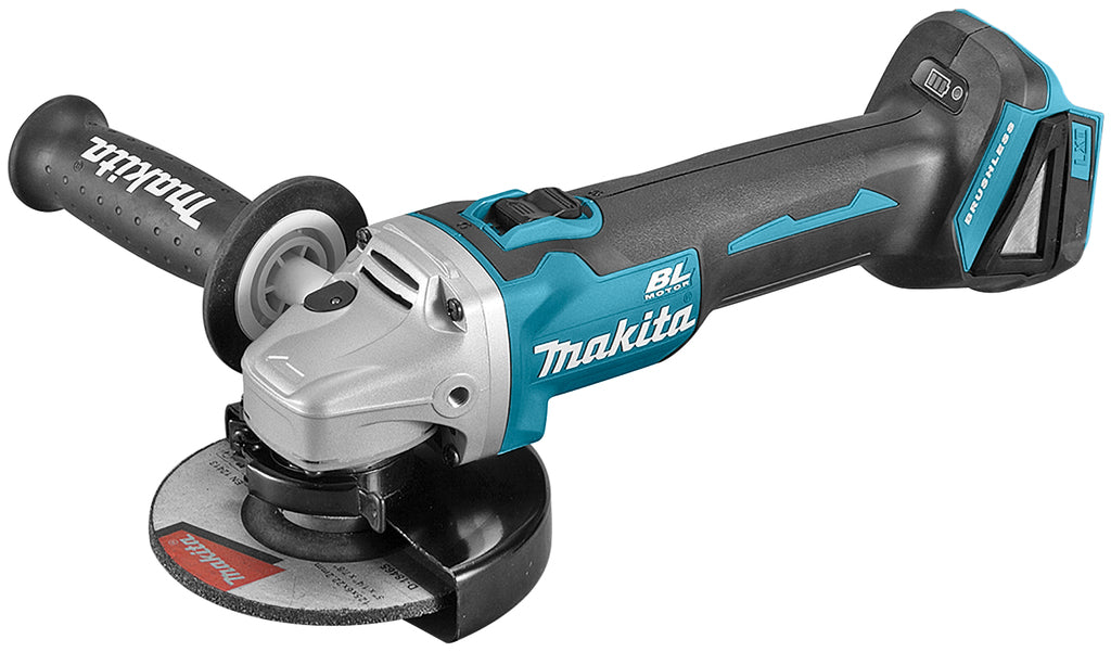 Amoladora angular Makita dga506z 18v cuerpo 125mm, con interruptor de bloqueo | sin pilas ni cargador y sin estuche - dga506z