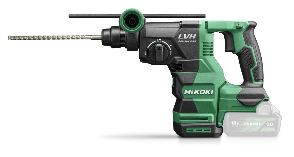 Trapano a percussione a batteria Hikoki 18v nudo