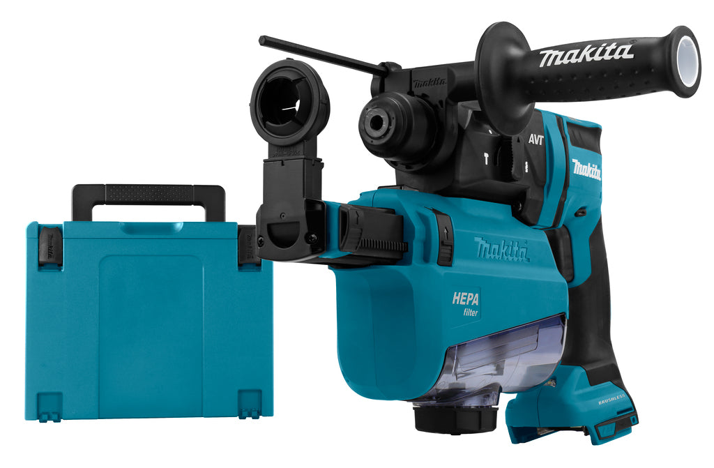 Martillo combinado a batería Makita 18v desnudo con extracción