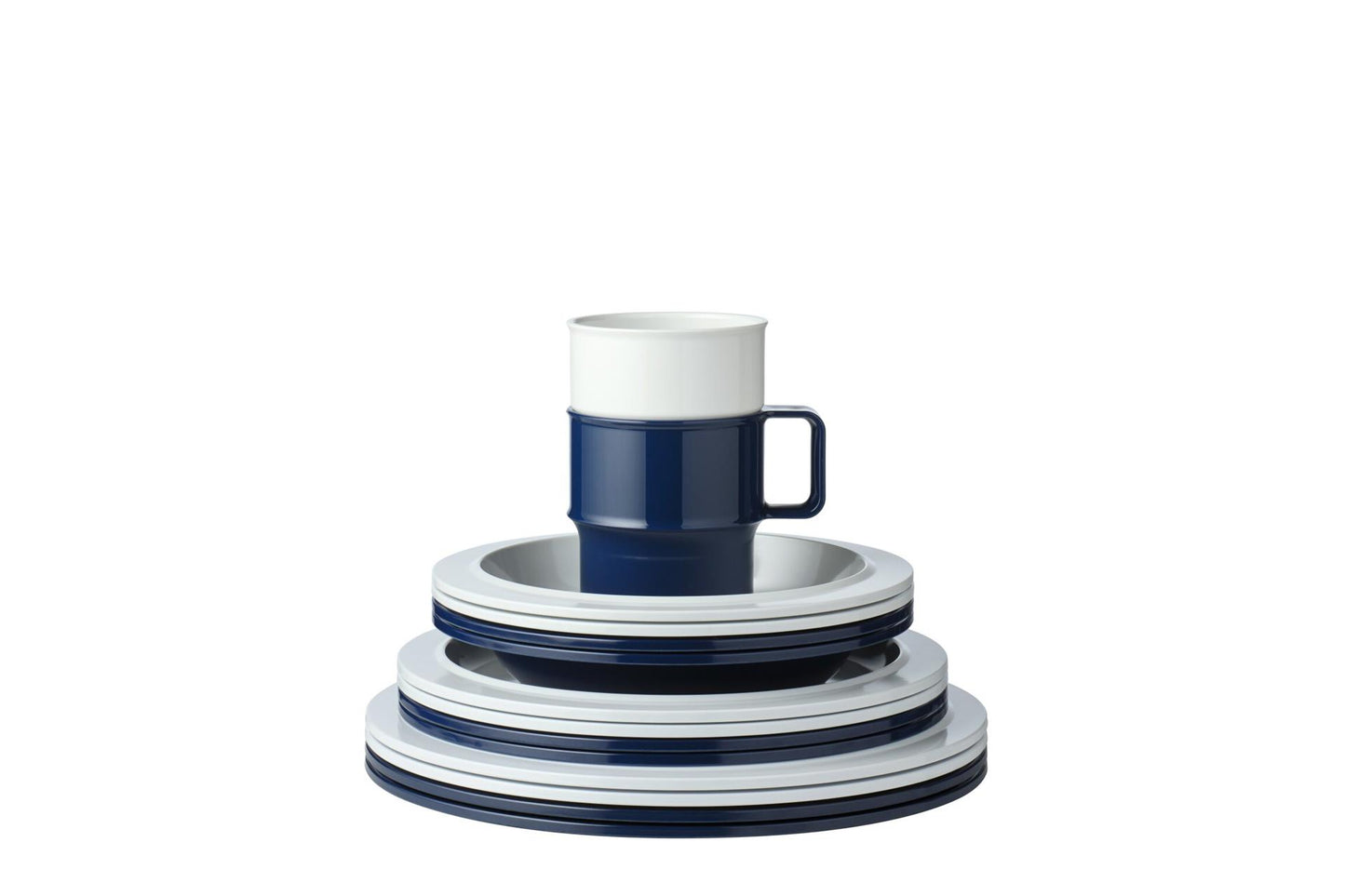 Taza sopera mepal basic 421 blanco