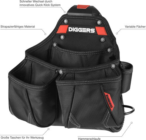 Bolsa de almacenamiento para marcos de clic rápido Diggers - dk552