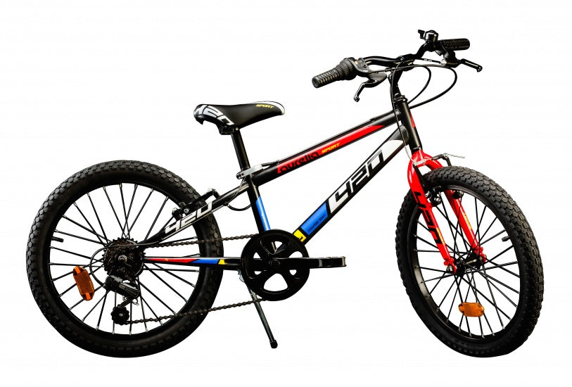 Aurelia 420 Sport 20 pulgadas 27 cm Niños 6V V-frenos negros