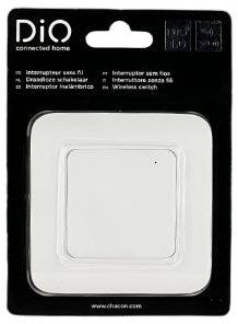 Interruptor de pared inalámbrico Dio individual blanco - 6960114