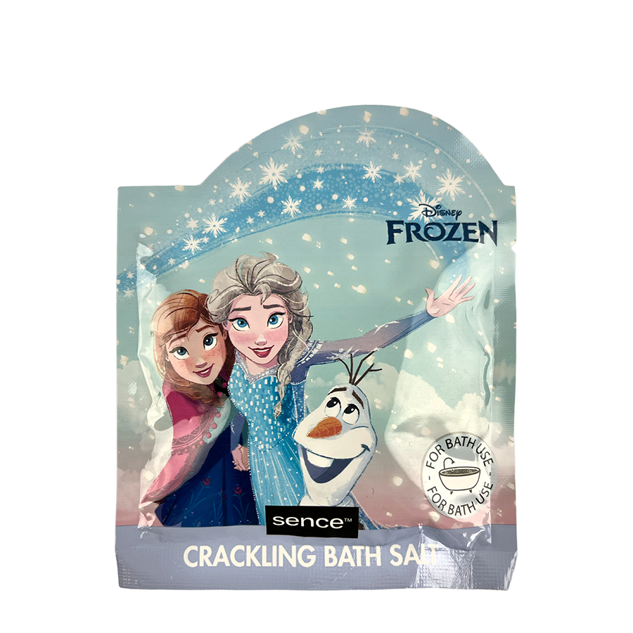Sal de baño chispeante congelada disney elsa anna olaf 55g