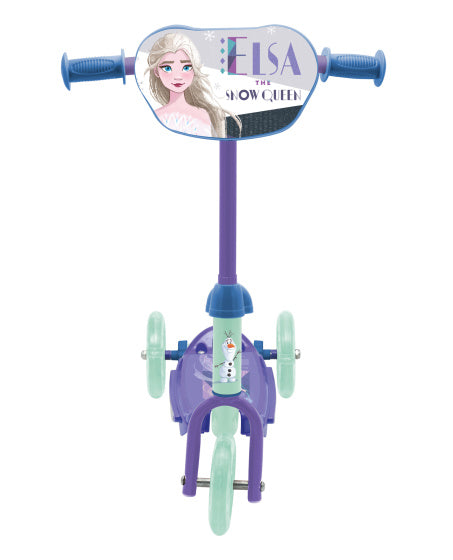 Niños de 3 ruedas congelados niñas de color púrpura azul