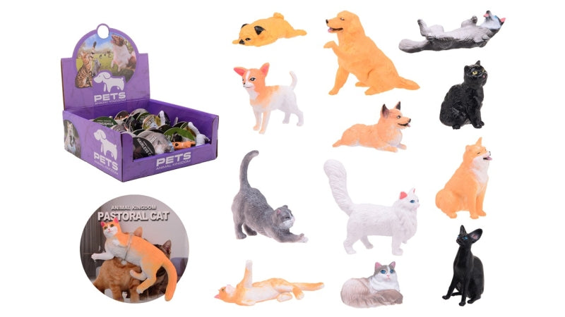 Johntoy muestra mascotas del mundo animal, 12 surtidos