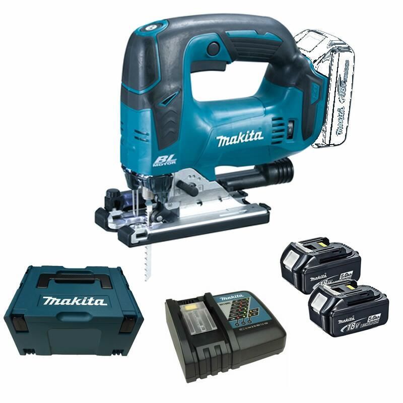 Seghetto alternativo a batteria Makita impugnatura a D 18v 5.0ah