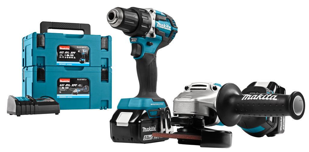 Set combinato Makita ddf484 dga504 18v 5.0ah