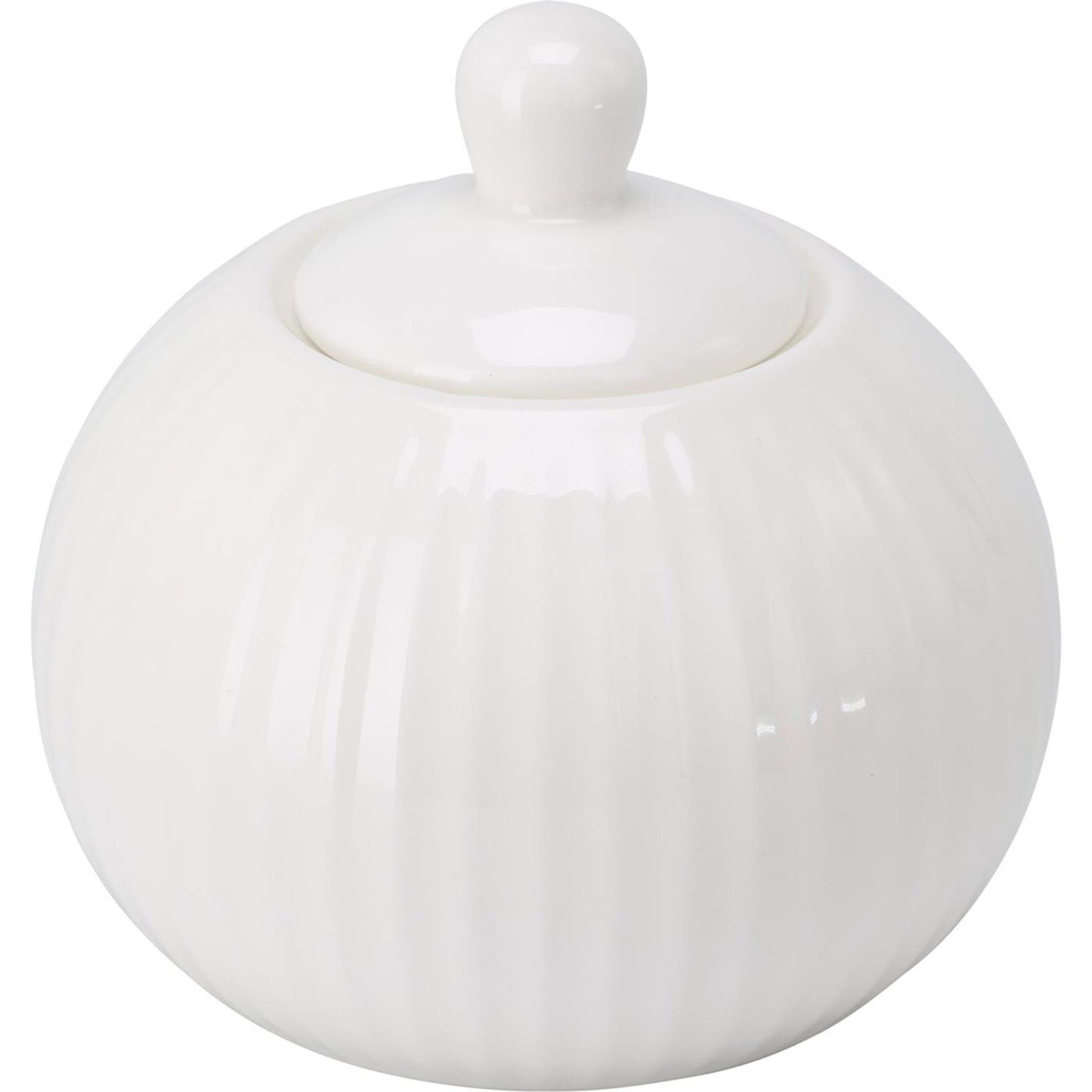 Excelente azucarero con tapa para el hogar, caja de porcelana de 6