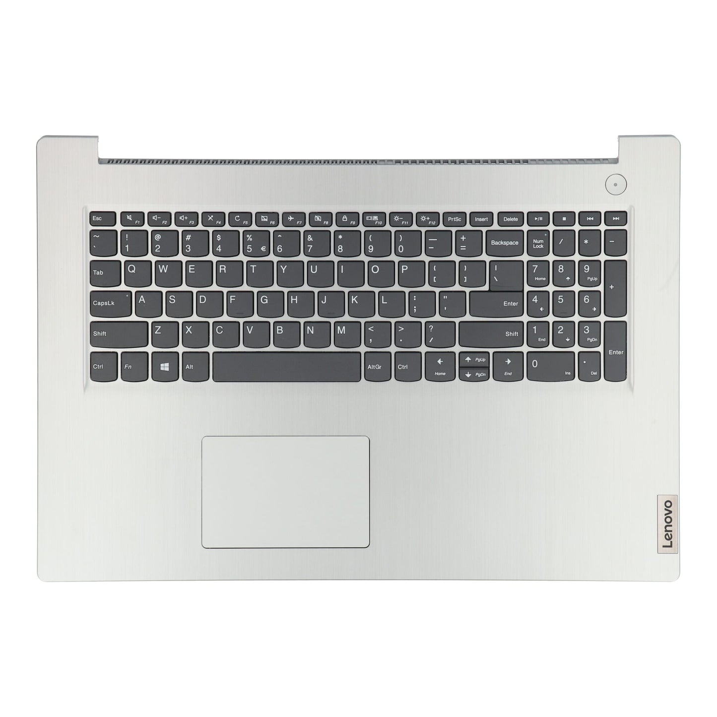 Teclado portátil de Lenovo Qwerty US + Top Cover Gray
