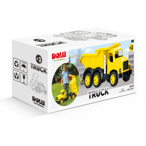 Dolu Truck Toy Truck da 83 cm giallo nero