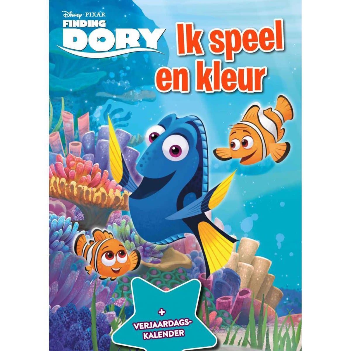 Táctica Finding Dory Play and Color en este hermoso libro