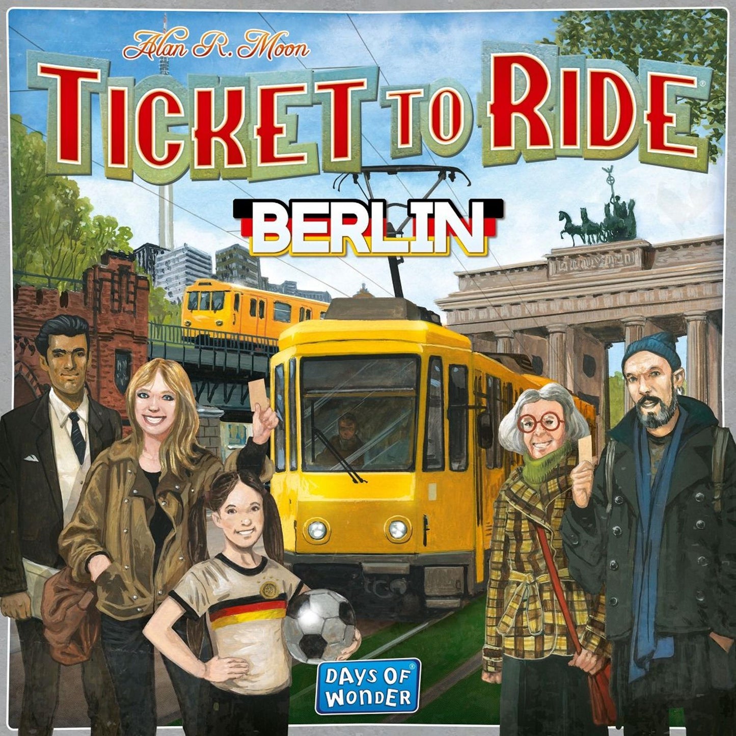 Biglietto per il gioco da tavolo di Berlino