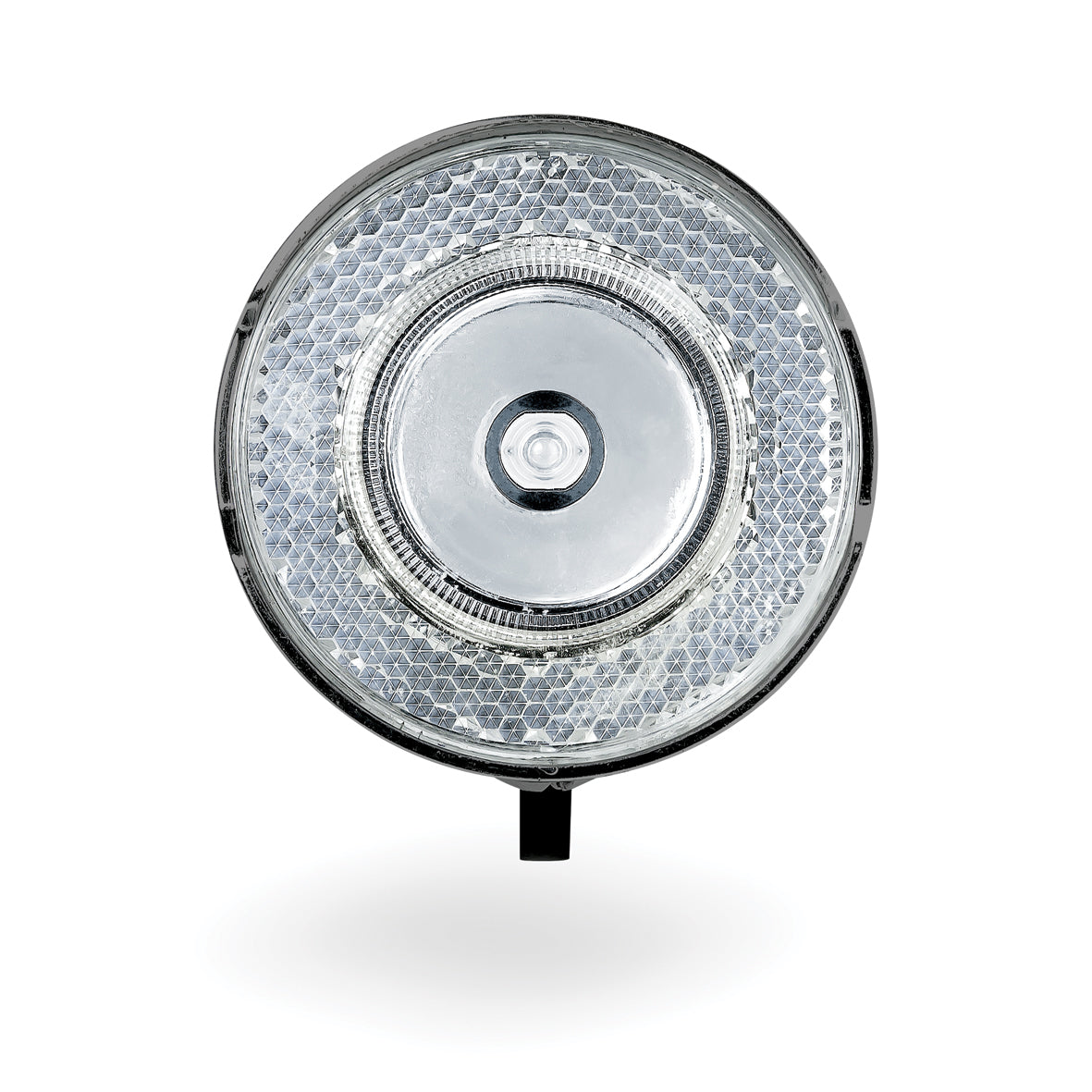 Fearca 706-B retrò 15 Lux LED Batteria Chrome Black