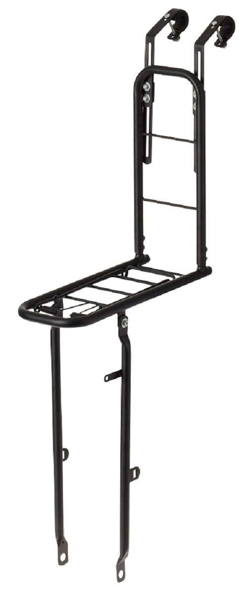 Basil b.v. basil 50368 front carrier slim fit smal met veerklem mat zwart