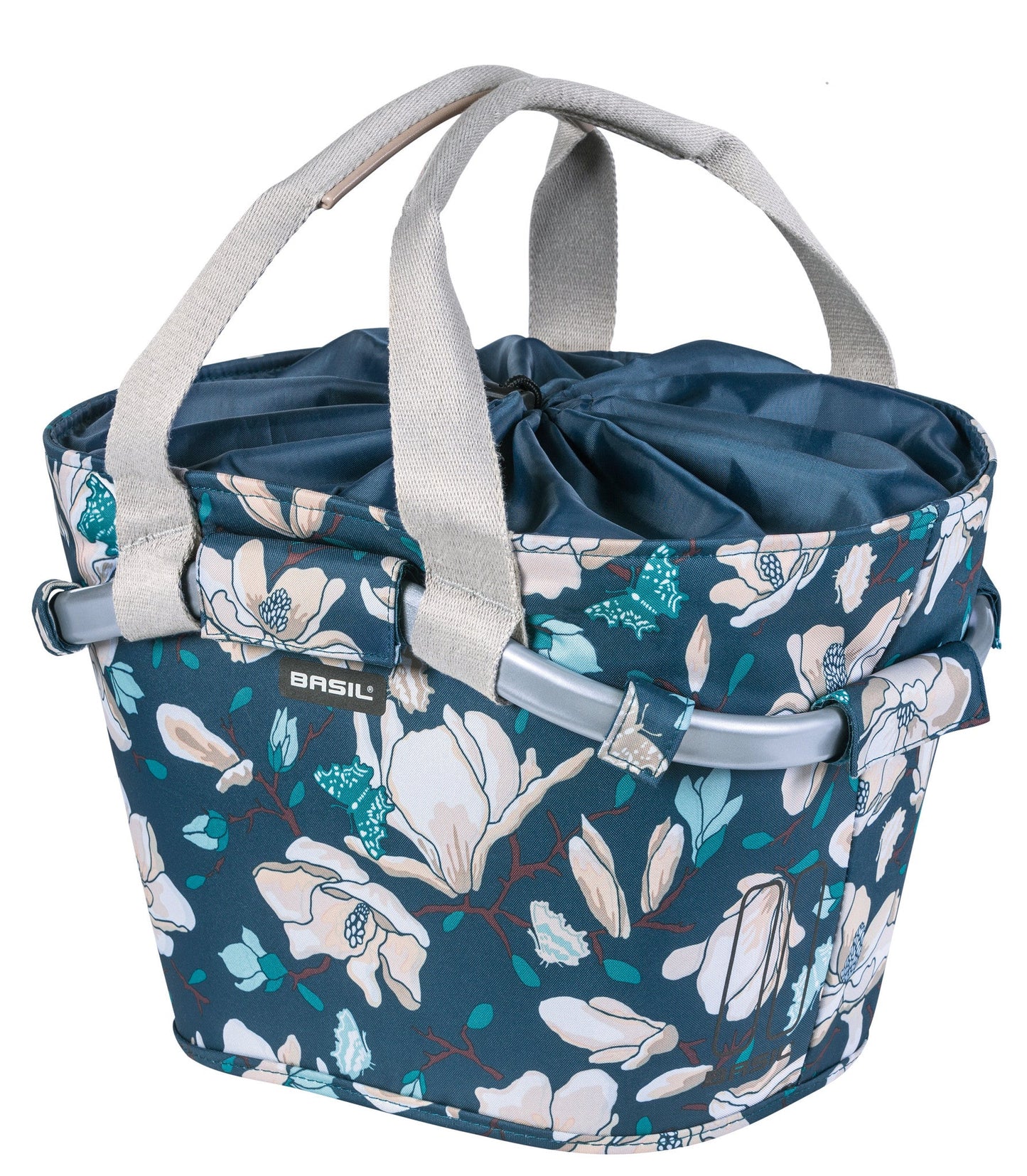 Basil b.v. basil 11251 magnolia carry all front basket teal blue