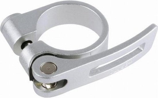 Hulzebos cycle parts b.v. kalloy zadelpenklem qr 31.8 zilver