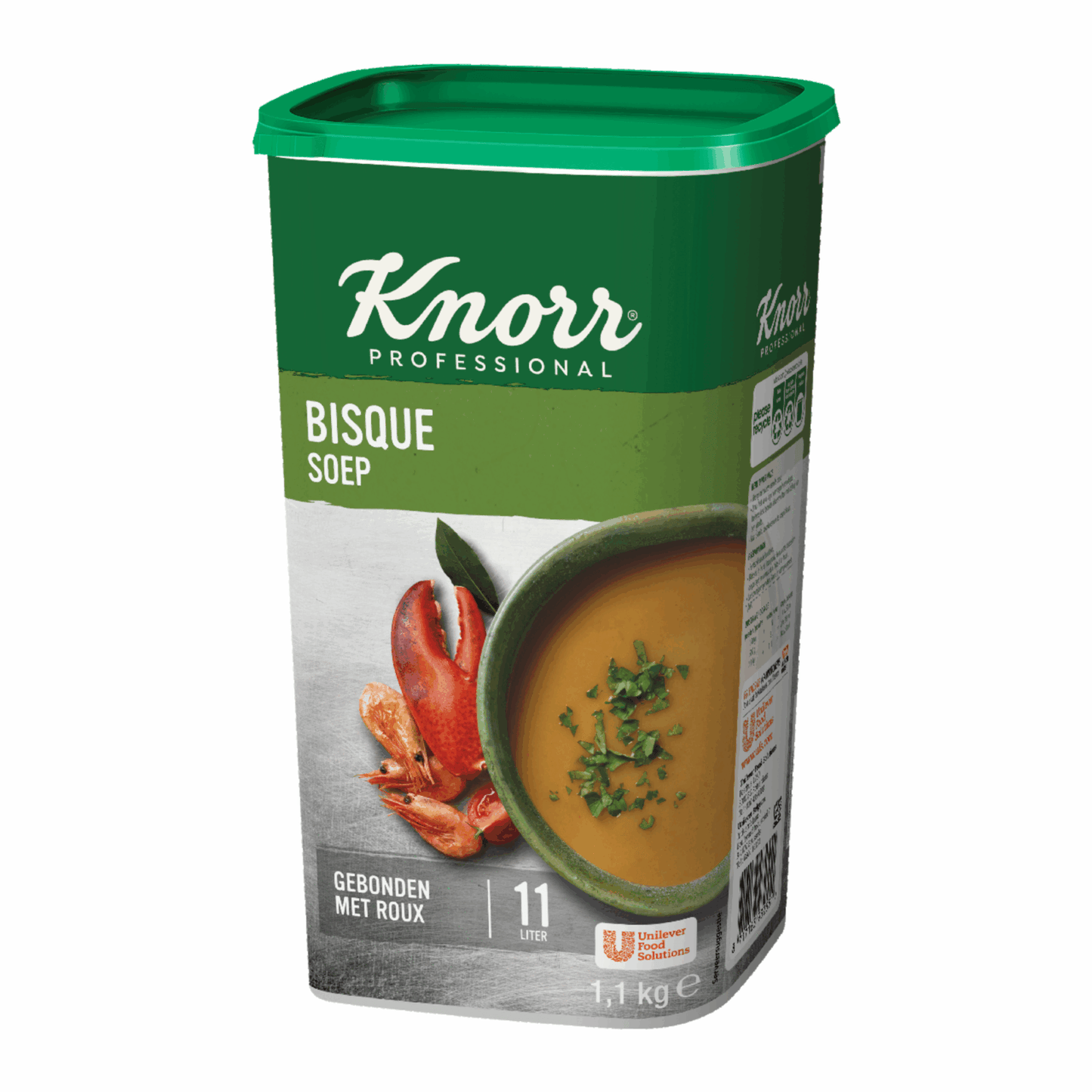Sopa bisque en polvo profesional Knorr (11 litros)