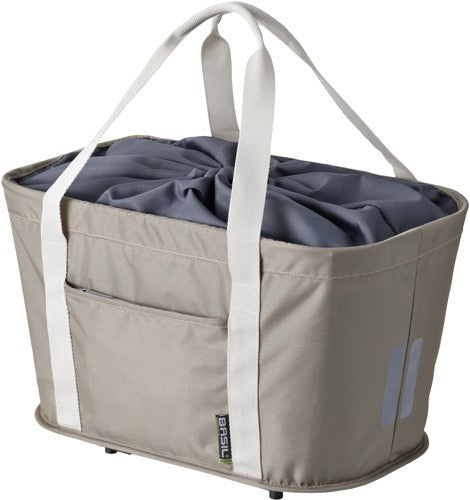 Basil b.v. basil 17443 select bag basket op drager champagne