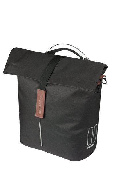 Basil Bicycle Shopper City 14 litri 11 x 29 x 36 cm nero
