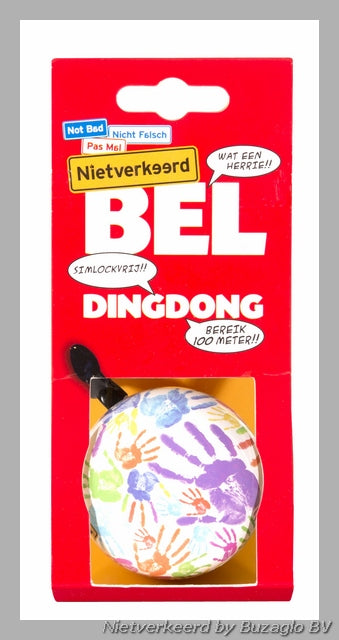 Buzaglo no se equivoca campana ding-dong acero 60 mm. manos