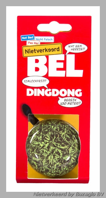 Buzaglo no se equivoca campana ding-dong acero 60 mm. hierba