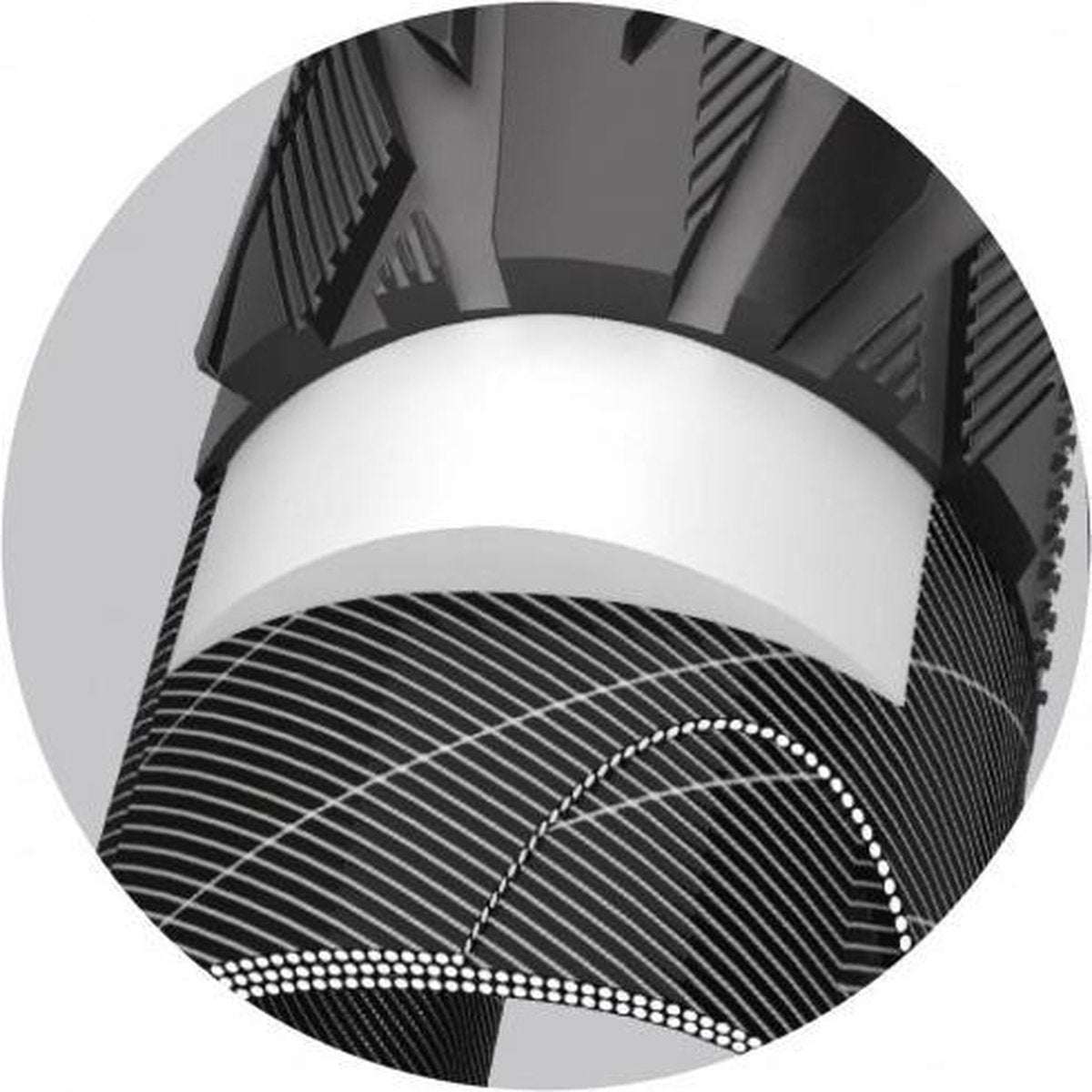 Spicer Plus 28 x 1.50 (40-622) Buitenband negro