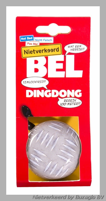 Buzaglo no se equivoca campana ding-dong acero 60 mm. metales
