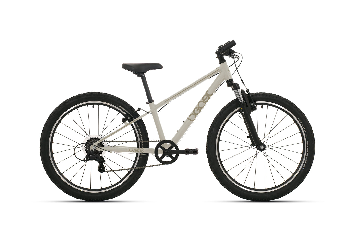 Bikefun per bambini la bici da 20 pollici a V-Brake Kiezelgrijs