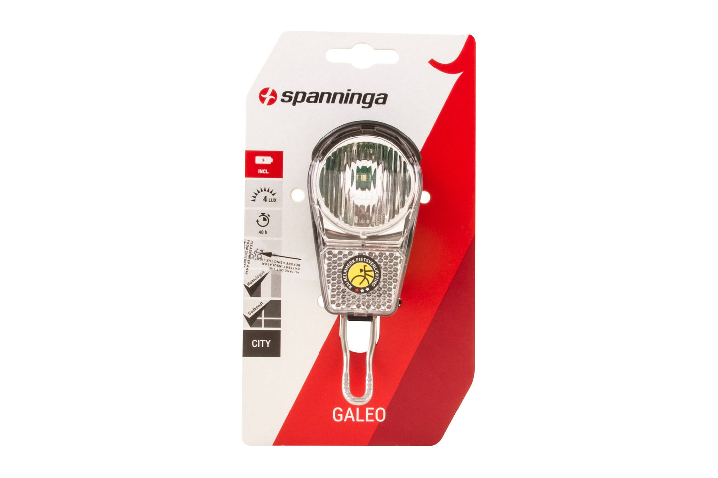 Spanninga Headlight Battery Galeo XB 2x Aa in box