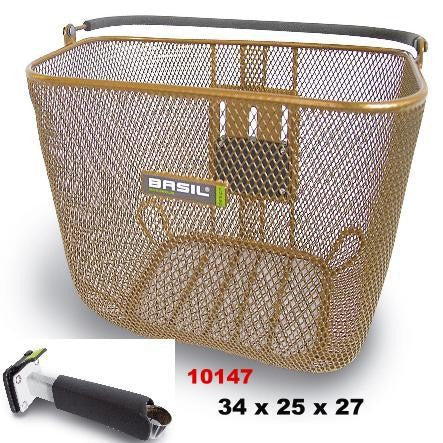 Basil b.v. basil 10147 basimply ii design mand staal afneembaar goud