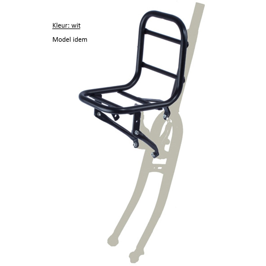 STECO Carrier delantero de 16-28 pulgadas en V-Brake White