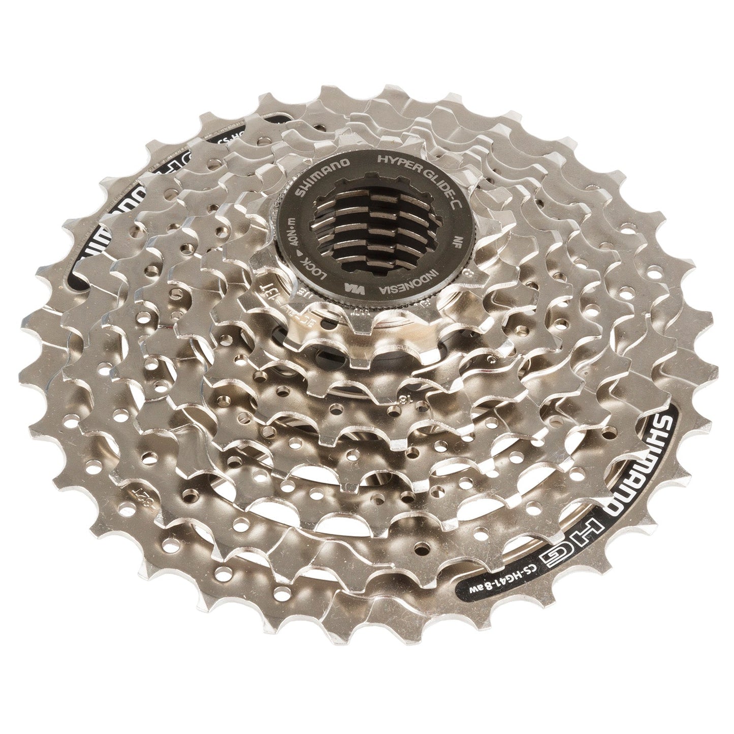 Cassette Shimano CS-HG41 de latón 8 velocidades. 11-32