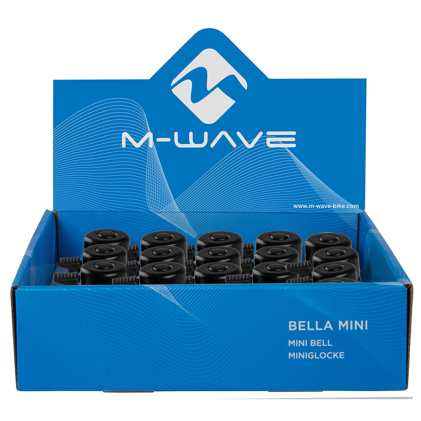 Lucchetto in ottone m-wave campanello per bicicletta bella design mini display nero (20)