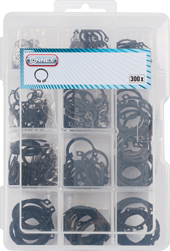 Assortimento di anelli elastici Connex da 300 pezzi - dp8500121