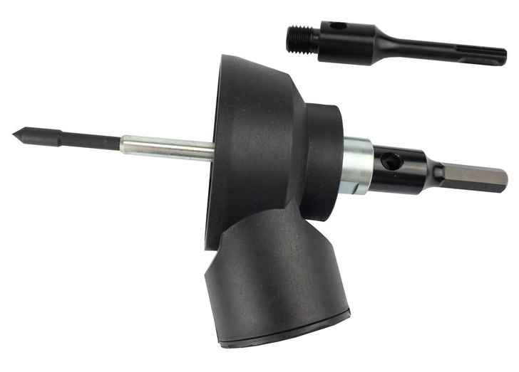Adaptador de aspiradora con protección contra el polvo Carat | m16 | hexágono | husillo sds | incluido pasador de centrado - dpb0380000