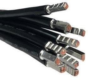 Filo 6qmm flessibile 25cm nero - 4000520
