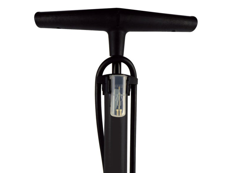Bomba de bicicleta de Dresco Manómetro 70 cm negro