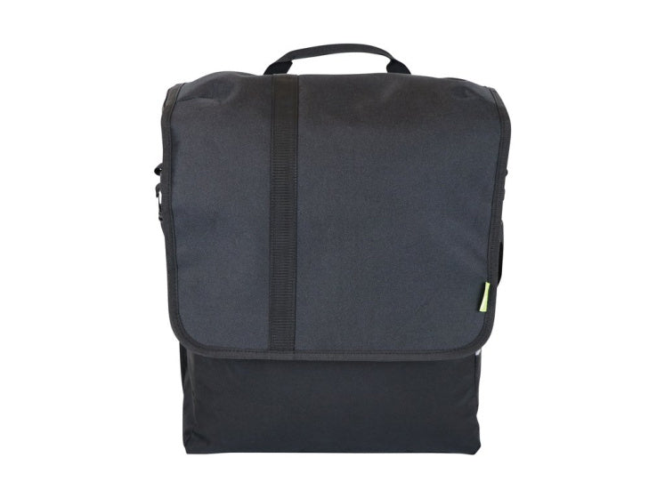 Dresco pakaftas schoudertas 20 liter nylon zwart