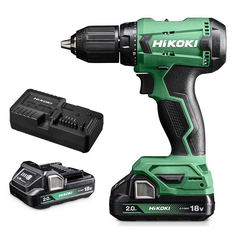 Taladro atornillador inalámbrico Hikoki 18v 2.0ah