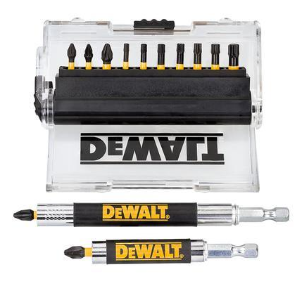 Accesorios dewalt diablillo dt70574t-qz | juego de puntas de destornillador con guía de tornillo | acto de torsión | 14 piezas - dt70574t-qz